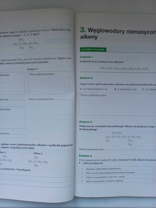 kart pracy z chemii 3