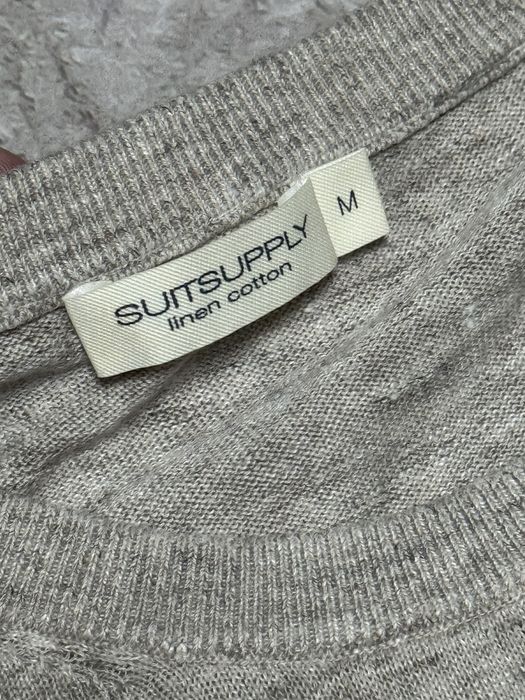 Лляний светр SUITSUPPLY (оригінал)