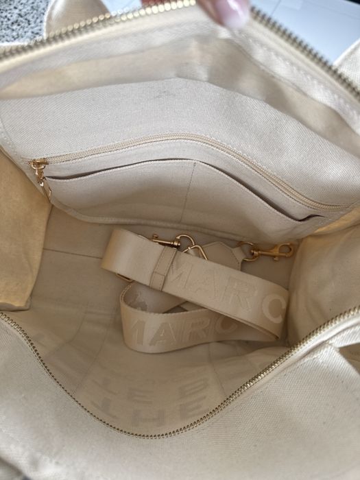 Torebka / Torba Marc Jacobs The Tote Bag beżowa