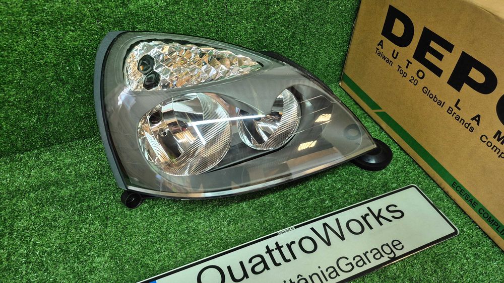 Otica Farol Direito Renault Clio II 2001 a 2004 ref 551-1138R-LDEM6 NOVO