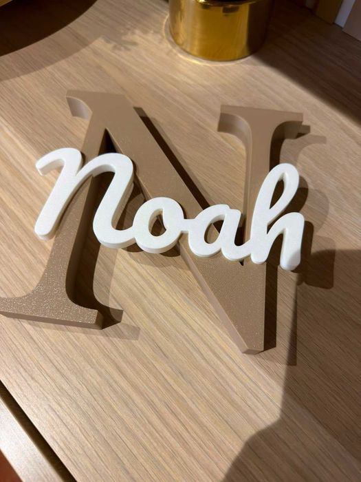 Nome Personalizado em Impressão 3D