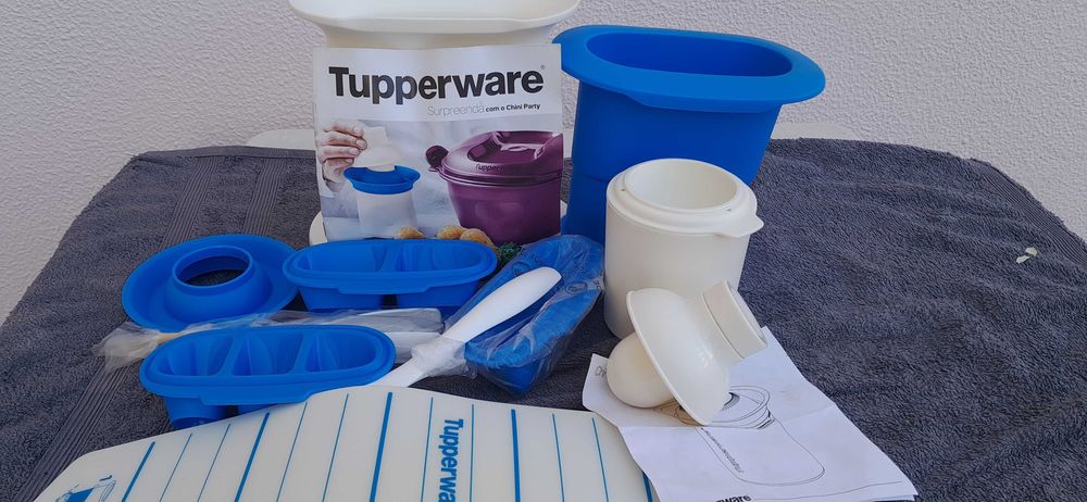 Moldes para coxinha TUPPERWARE