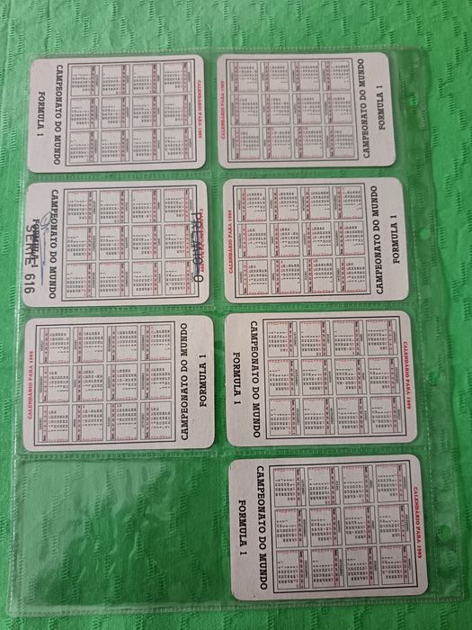 Calendários de bolso | Carros