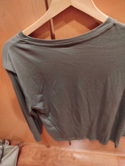 Camisola de algodão verde da Lanidor