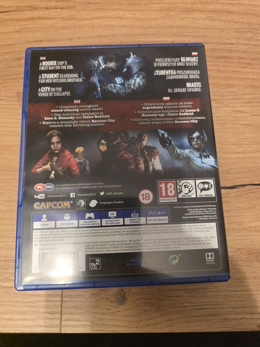 Resident Evil 2 PS4 PL