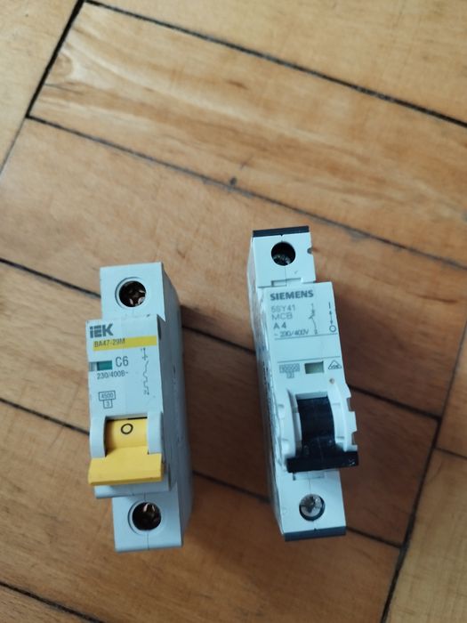 Автоматический выключатель SIEMENS 5SY41 MCB A4 230/400V