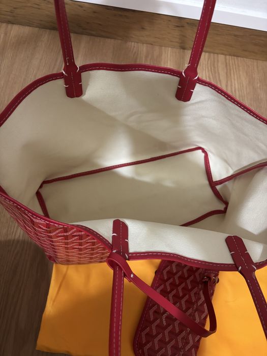Mala goyard vermelha