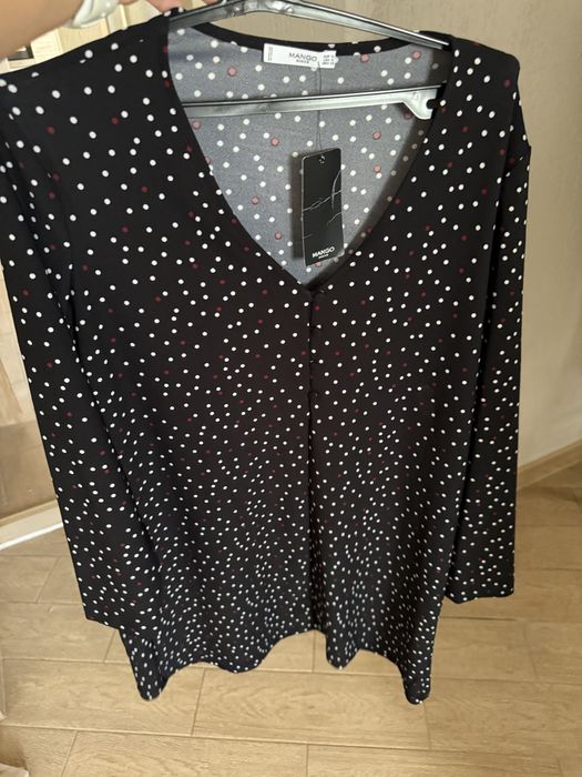Сукня нова в горох Mango XL
