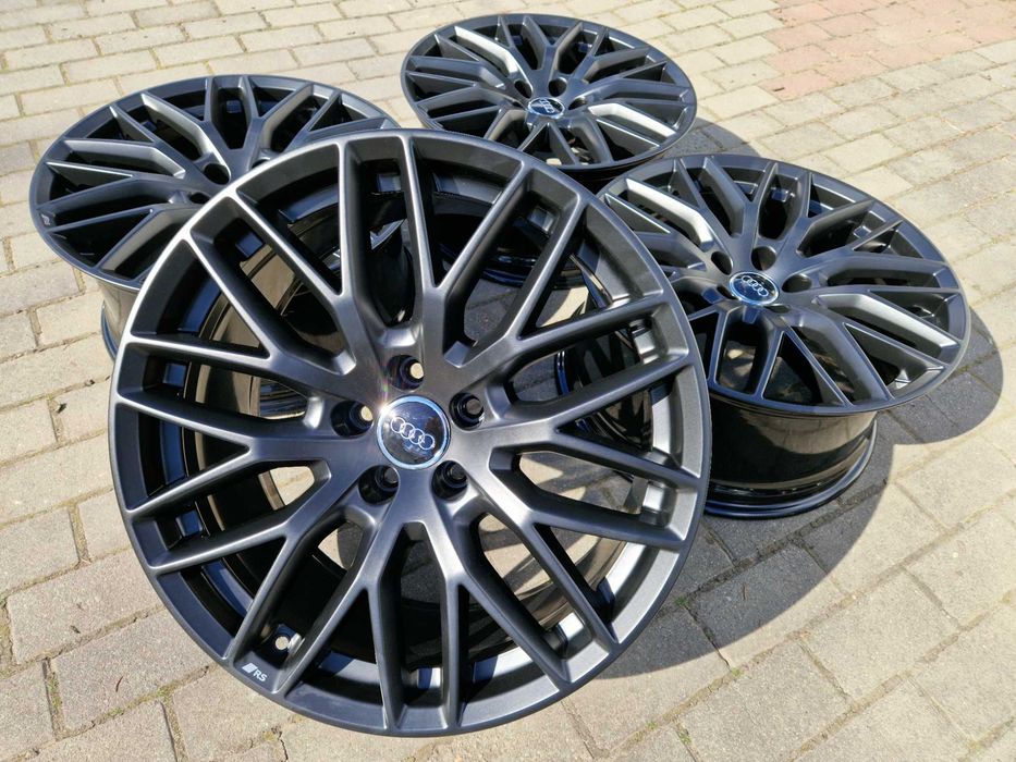 4x ORYGINALNE FELGI Y-SPOKE AUDI RS A5 S5 RS5 8T 9.0" x 19" 5x112 ET 40 8T0601025DL KOMPLET NOWE
