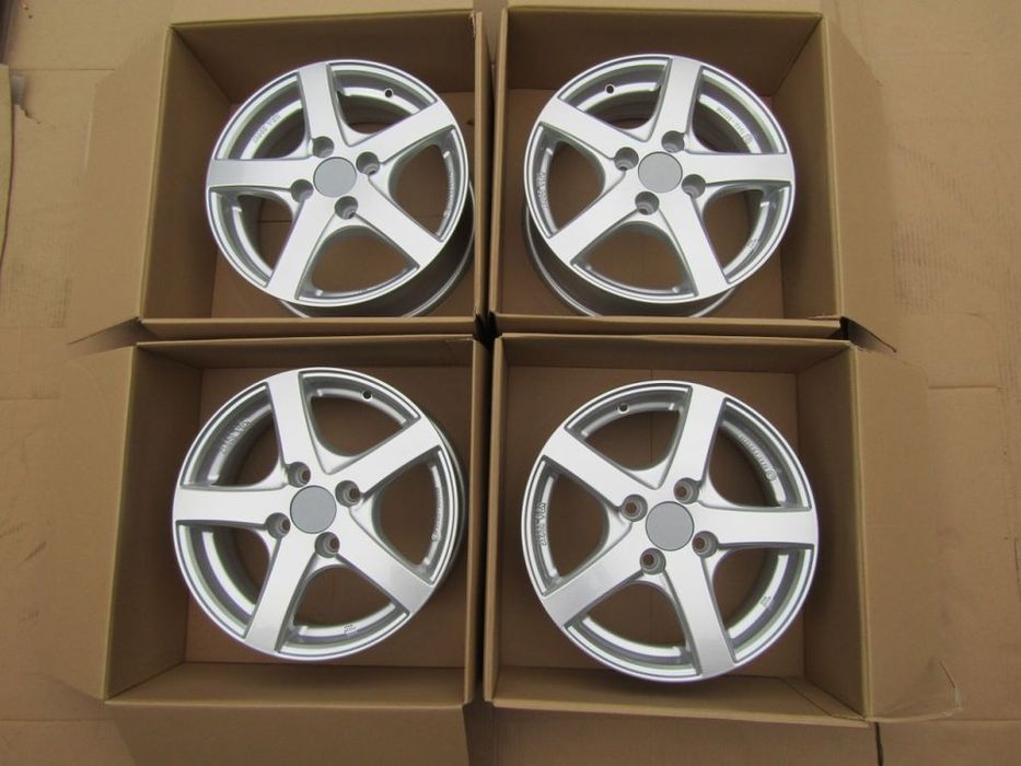 4x NOWE  felgi 14 vw up skoda citigo seat mii 5 j 4x100 et35 / made in germany