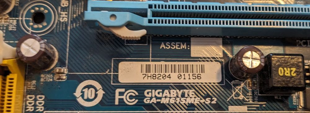 Płyta Główna Gigabyte GA-M61SME-S2  DDR2