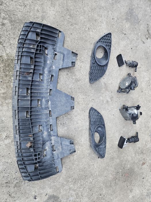 Комплектуючі переднього бампера Опель Зафіра Б рестайл Opel Zafira B