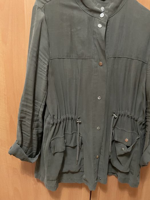 Casaco/camisa- Zara (verde tropa)