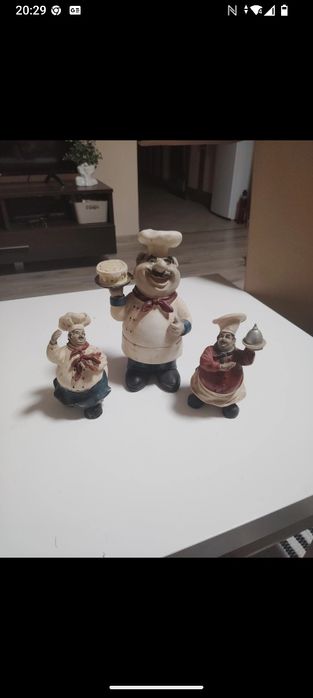 Kolekcjonerskie figurki szefów kuchni