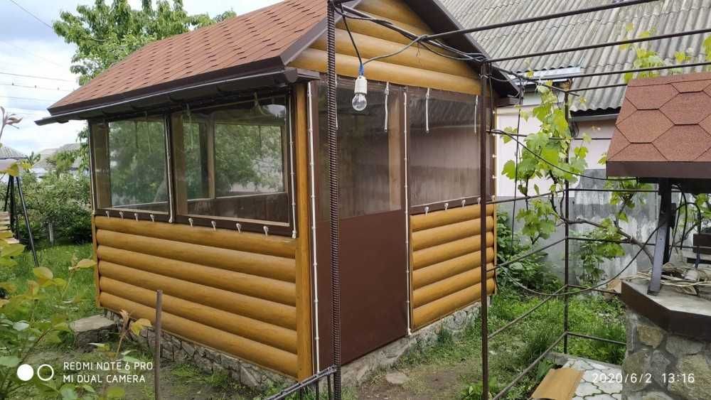 Прозорі м'які вікна для альтанок, терас, веранд