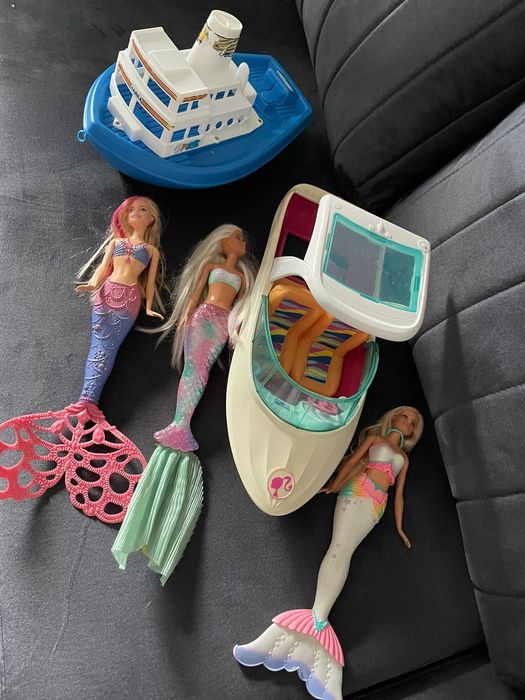 Barbie Syreny + statki