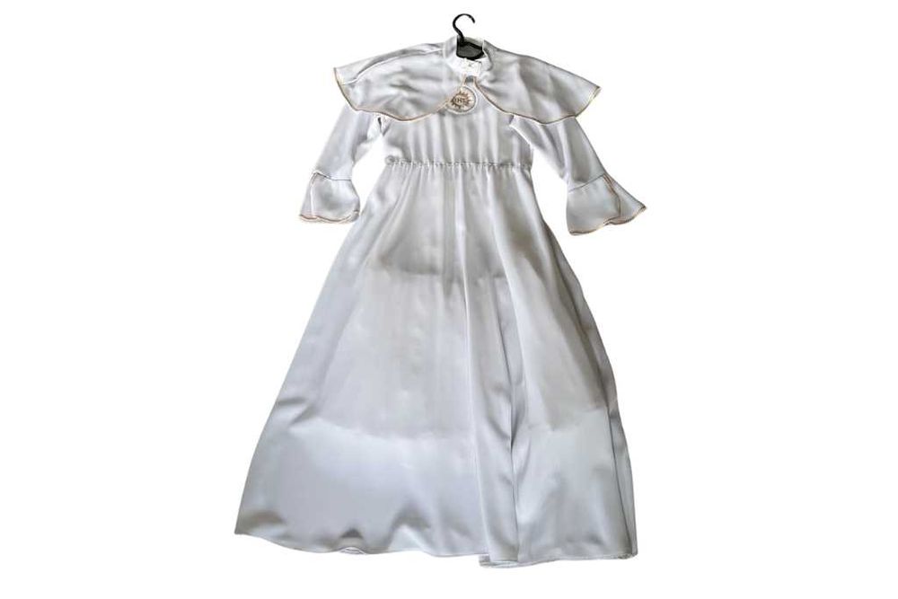 Przepiękna alba pierwszokomunijna dla dziewczynki + bolerko