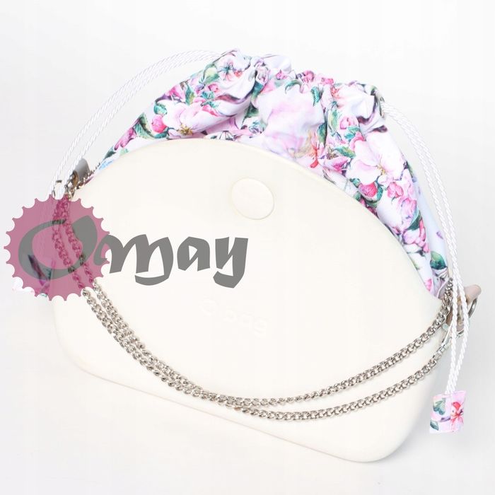 organizer OBAG MOON LIGHT worek cudne kwiaty komin 2 kieszenie OMAY