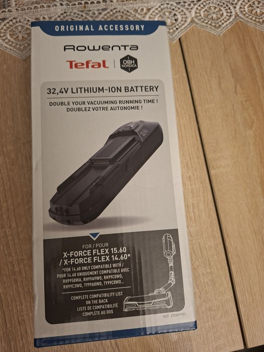 Bateria do odkurzacza Tefal 15.60, nowa