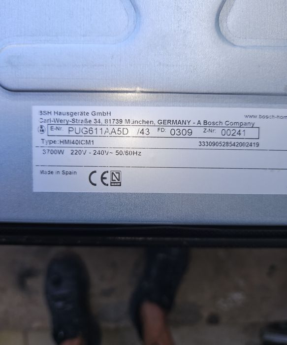 Placa elétrica de indução