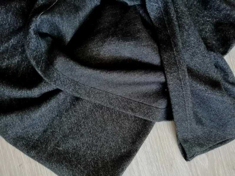 Платье zara m, l драпировка, деми  зима вискоза с начесом