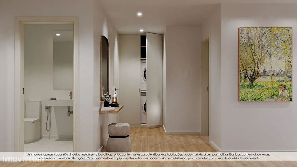 Apartamento T2 NOVO - Praça das Flores, Antas