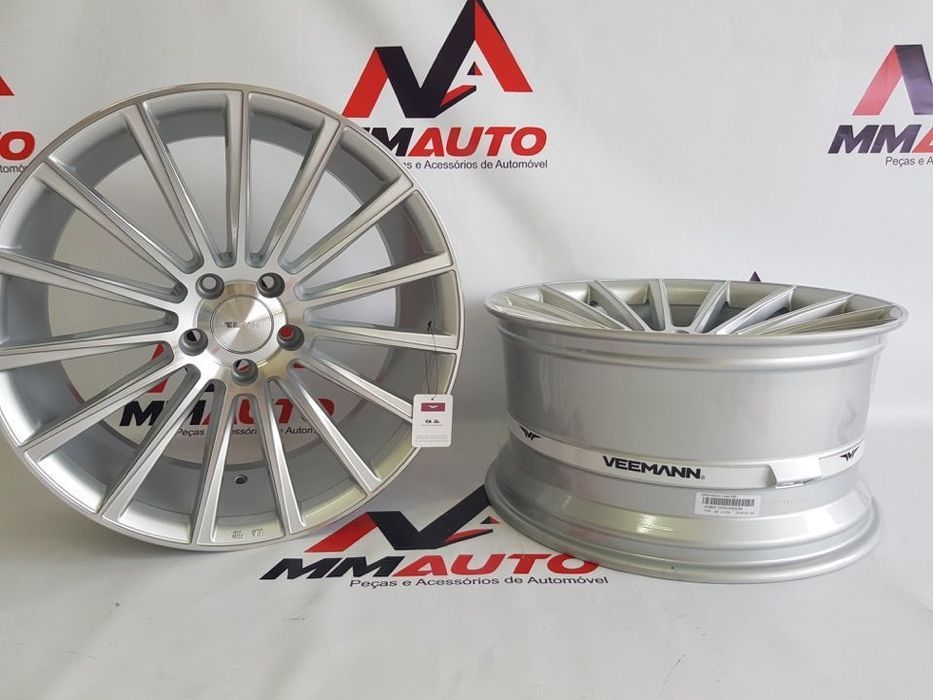Jantes Veemann V-FS55 Silver Machined 19