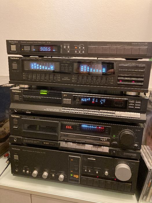 Technics  wzmacniacz equalizer CD tuner Technics