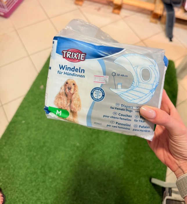 Fraldas para cão
