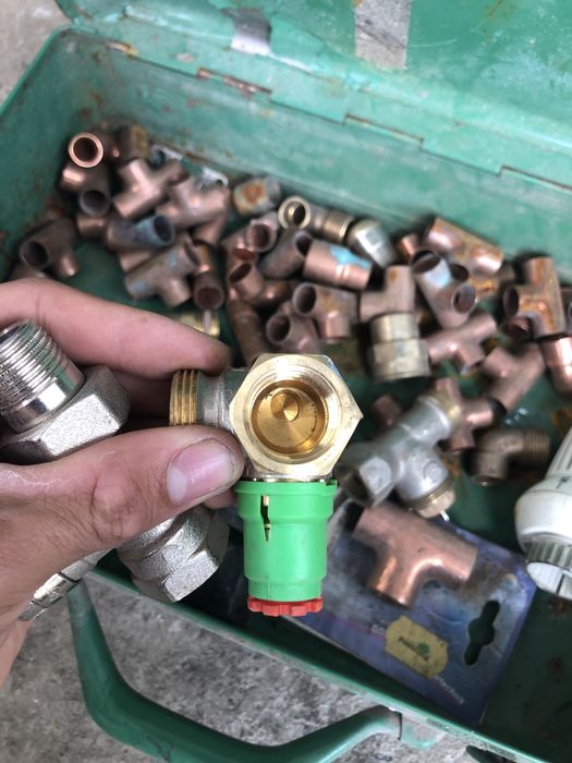 Фітинги мідні трубки