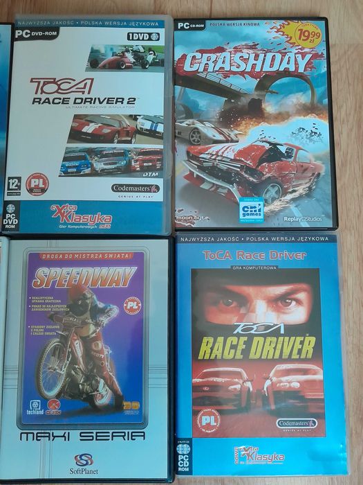 Różne gry na PC CD-Rom