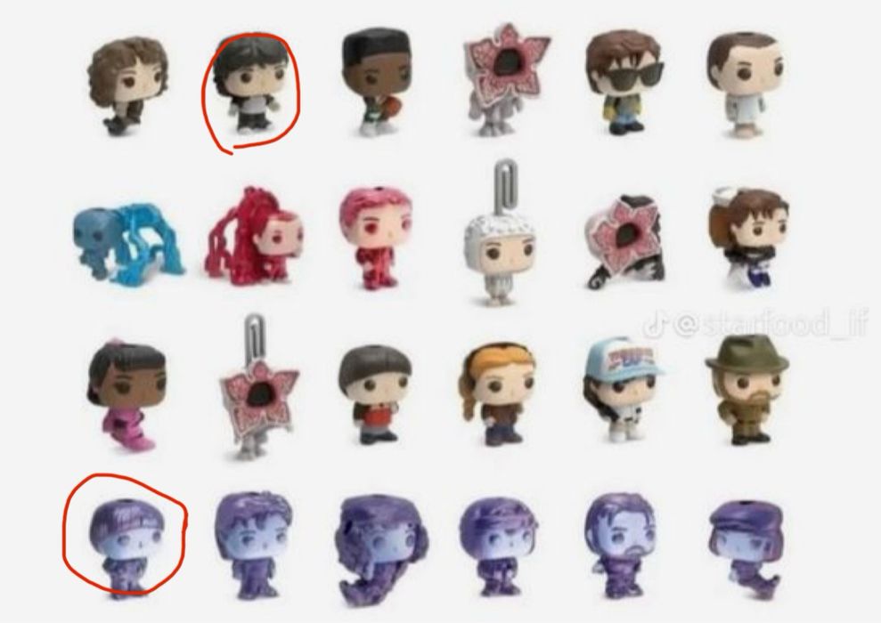 Фігурки з Kinder Joy,Stranger Things