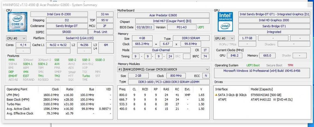 Torre Desktop Intel i5