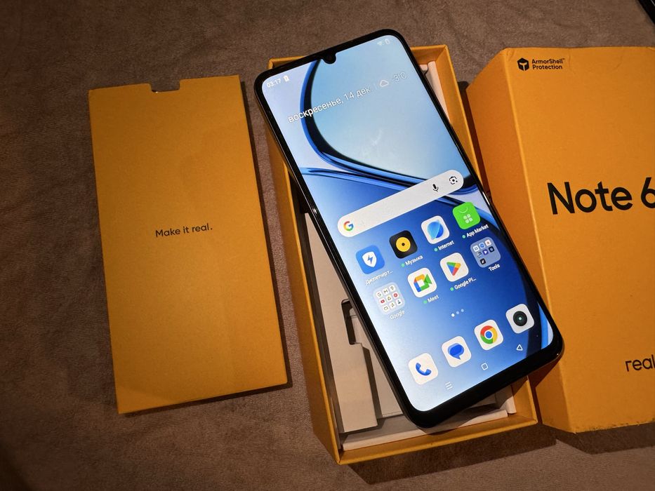 Продам телефон Realme Note 60 12/256gb в упаковці