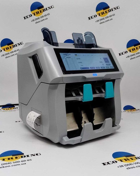 Сортувальник лічильник грошей банкнот HARD-CASH 10Plus детектор фальші