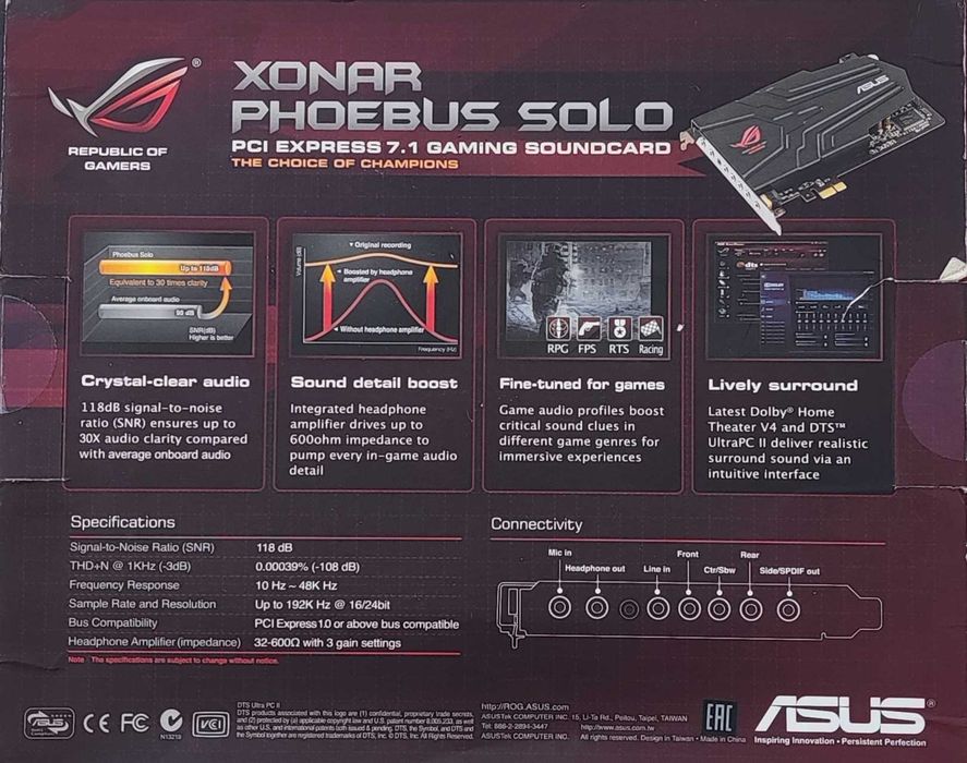 Asus ROG Xonar Phoebus Solo 7.1
