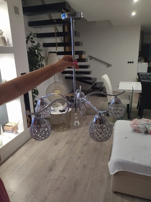 Candeeiro de tecto 5 lampadas