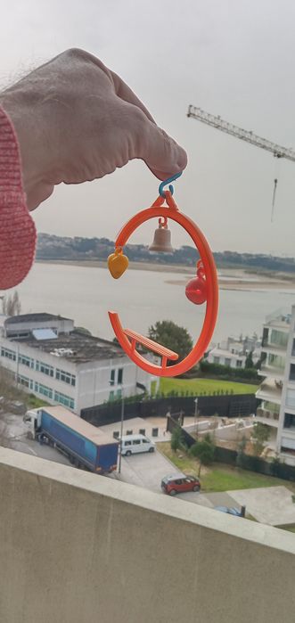 Para a frente!Para tras!-Baloiço lindo P/Gaiola Ave3E-Alpista2Edesde2E