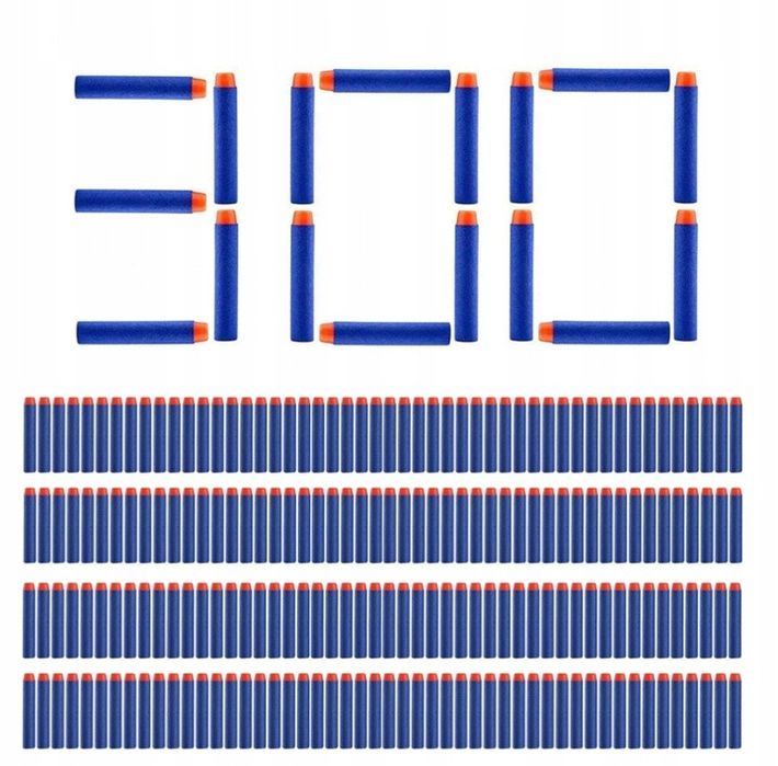 300 Strzałek Naboi Do Wyrzutni Nerf Elite Nstrike