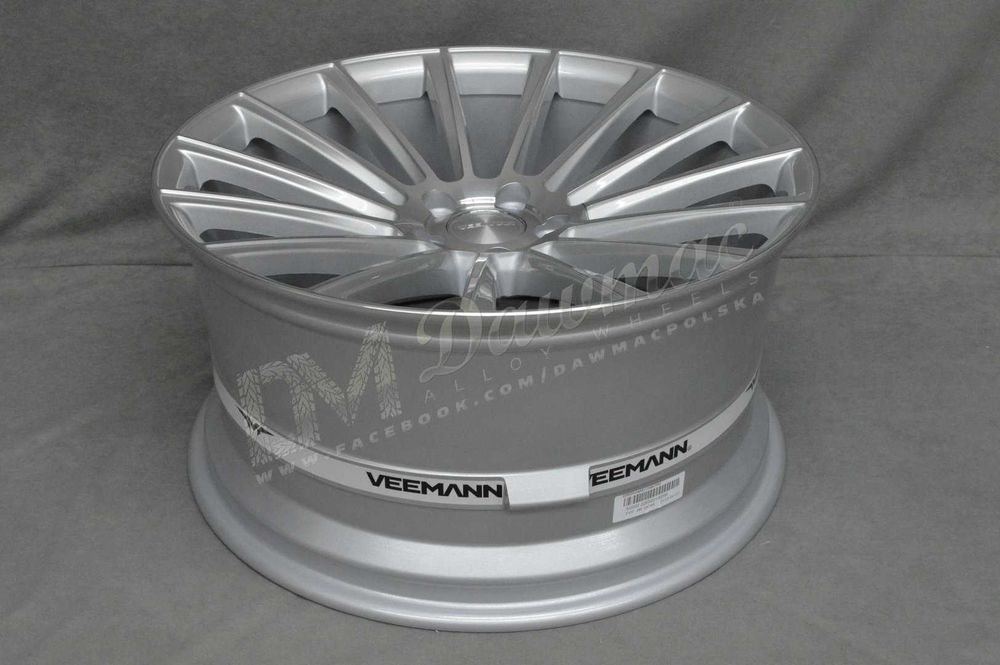 Felgi Veemann V-FS55 20" 10J ET45 5x112 Silver Machined