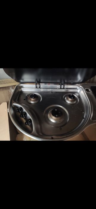 Газова поверхня в кемпер.