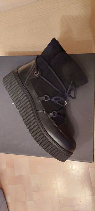 Marc O'Polo зимние кожаные ботинки зимові черевики 38-39 р.