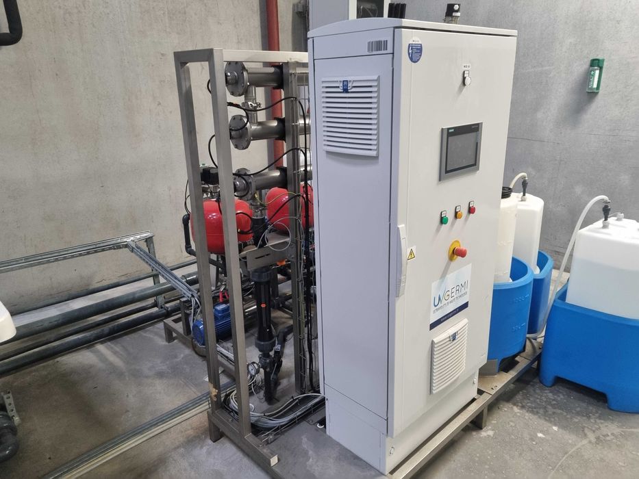 System nawadniania i fertygacji mieszalnik nawozów Richel UVGERMI