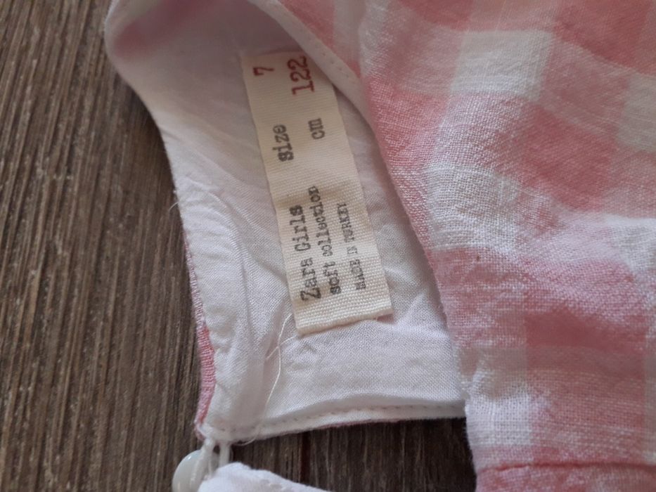 Sukienka wyjściowa letnia r.122 Zara