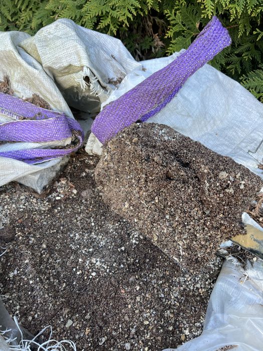 Żwir z filtra basenu