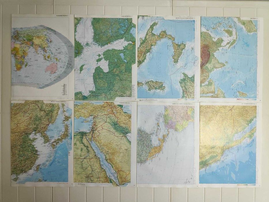 Grande atlas do mundo, da editora planeta Agostini