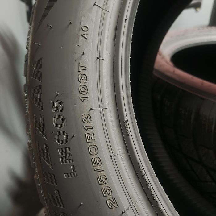 255/50/19 Sprzedam komplet opon zimowych Bridgestone z 2024 roku