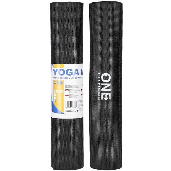 Ym02 black mata do jogi one fitness