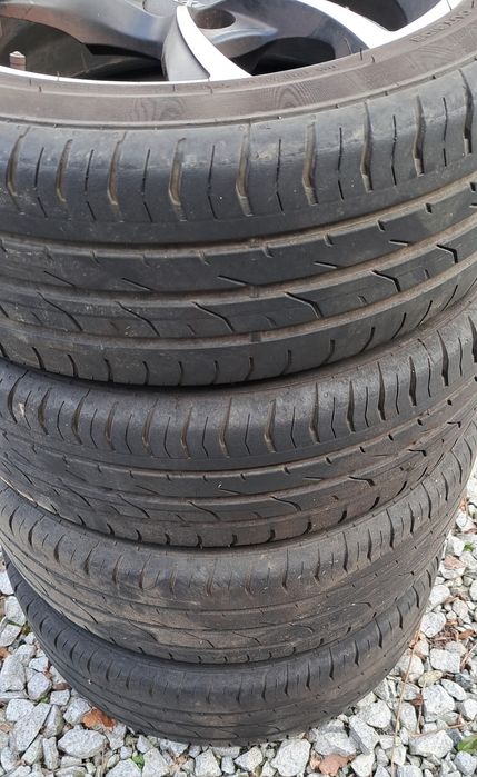 Felgi aluminiowe 15" z oponami do SMARTA