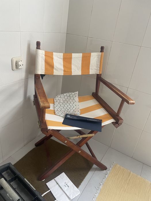Cadeira de Realizador em Madeira